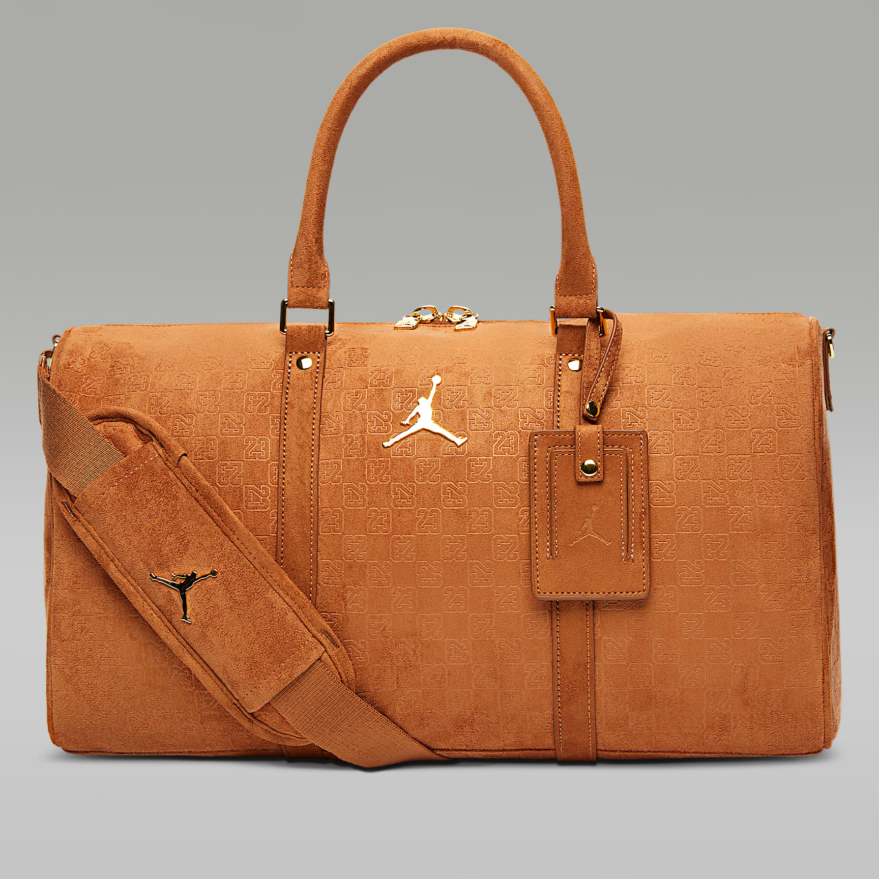 NIKE公式】ジョーダン スエード モノグラム ダッフル (25L).オンライン